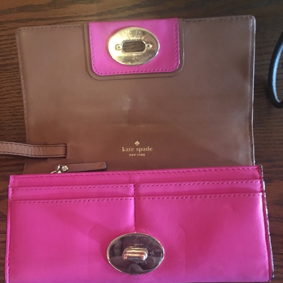 kate spade Handbags - Pink Kate Spade Wallet